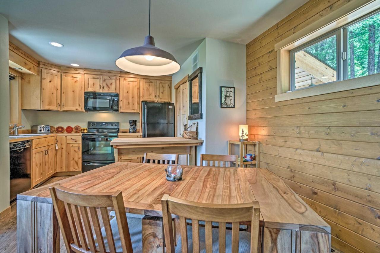 Private Leavenworth Cabin With Mtn Views And Fire Pit Exterior photo