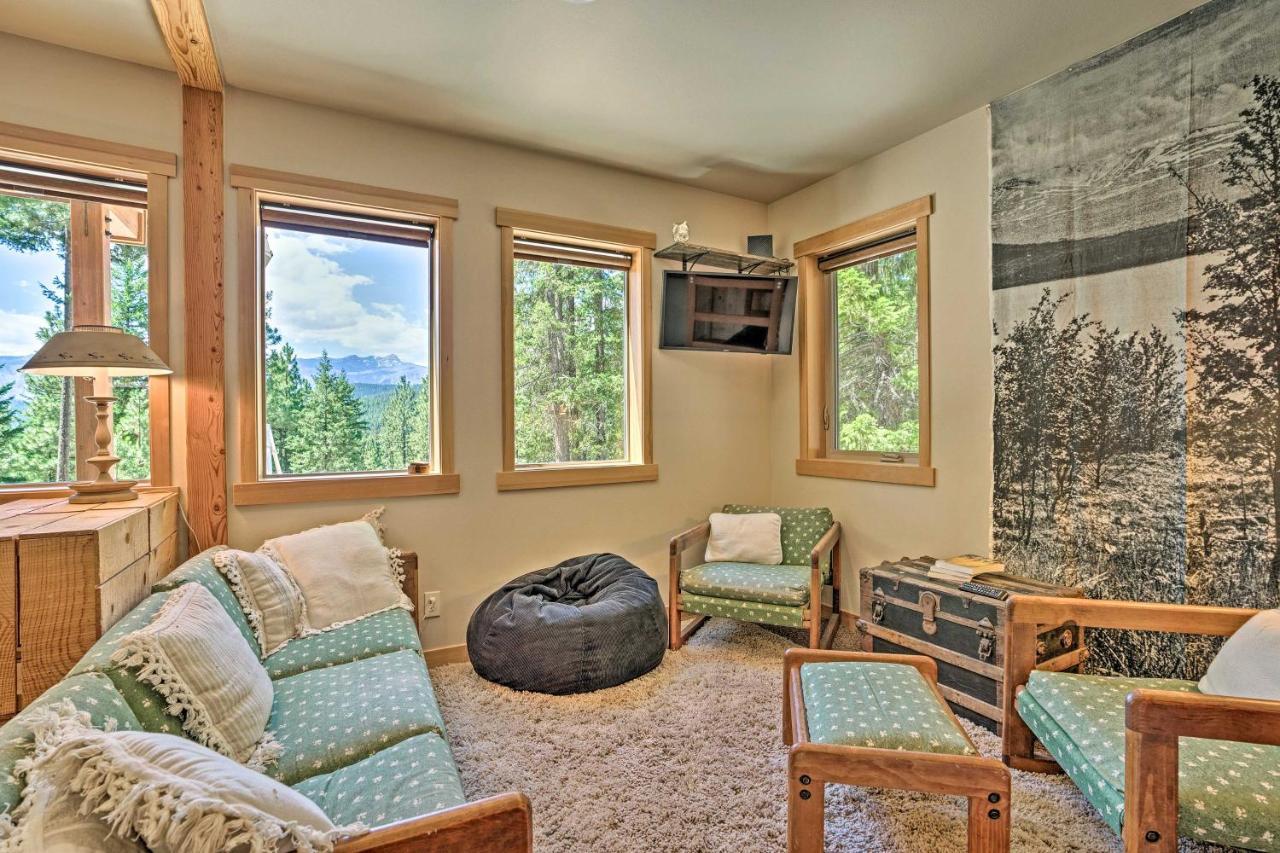 Private Leavenworth Cabin With Mtn Views And Fire Pit Exterior photo