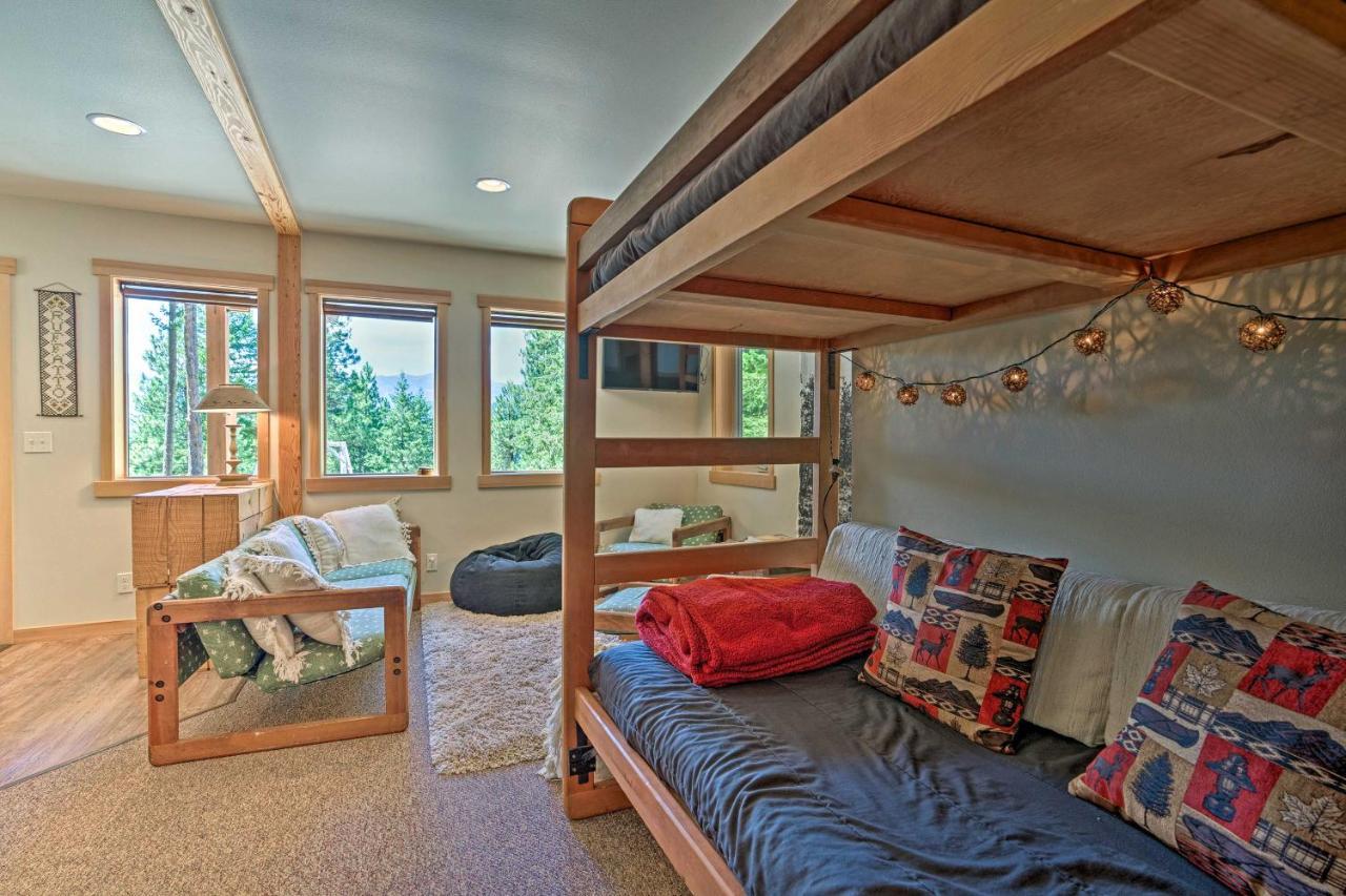 Private Leavenworth Cabin With Mtn Views And Fire Pit Exterior photo