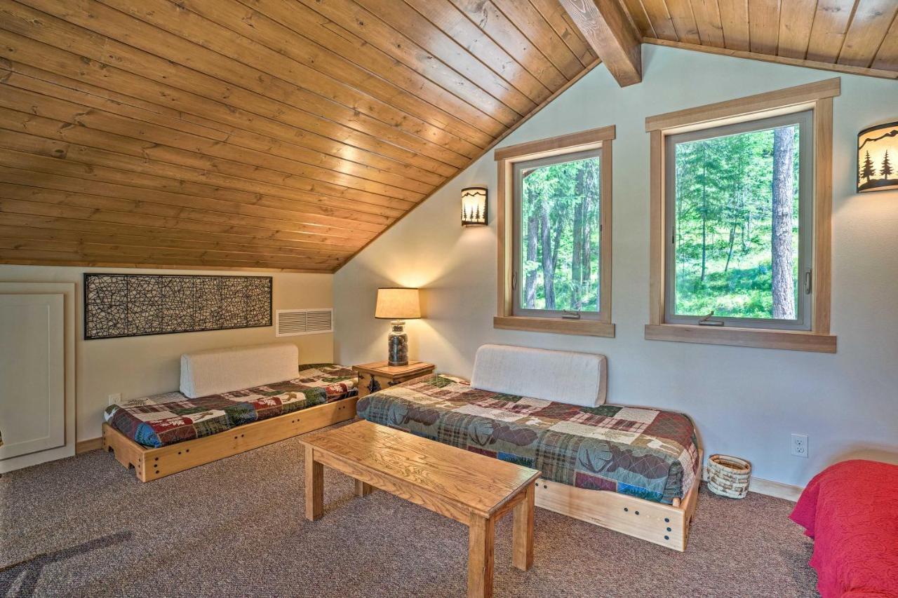 Private Leavenworth Cabin With Mtn Views And Fire Pit Exterior photo
