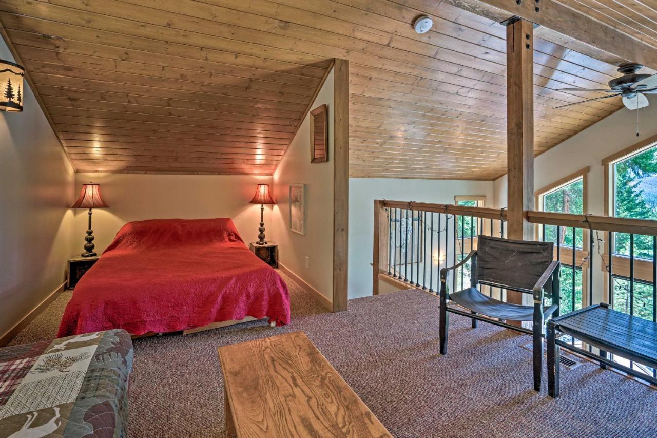 Private Leavenworth Cabin With Mtn Views And Fire Pit Exterior photo
